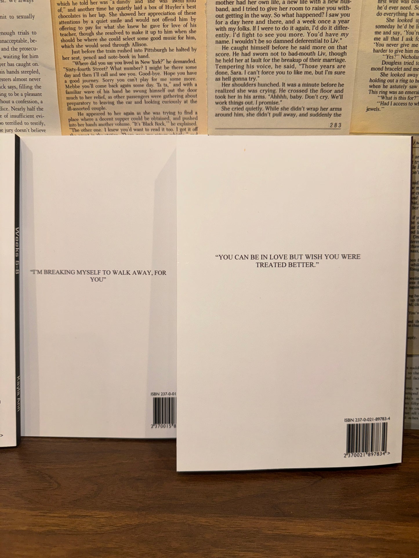 Manuscript Bundle 1-4, weeks 1-17, Let’s Kall Her Savannah (full set)